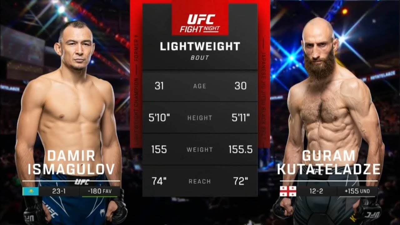 UFC Fight Night Austin Ismagulov vs