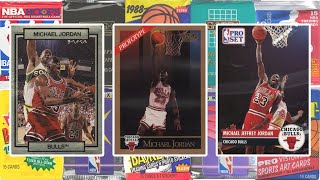 Top 10 Most Valuable MICHAEL JORDAN Promo And Prototype Basketball Cards From The Junk Wax Era!