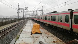 E233系5000番台新木場駅発車