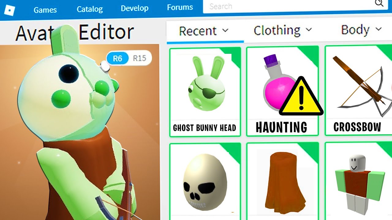 Piggy Discussions on X: ❓ FUN FACT The iconic Piggy dress is part of a  CANCELLED Roblox package from 2011, called Ghost. If it were still here  today, combined with the Piggy