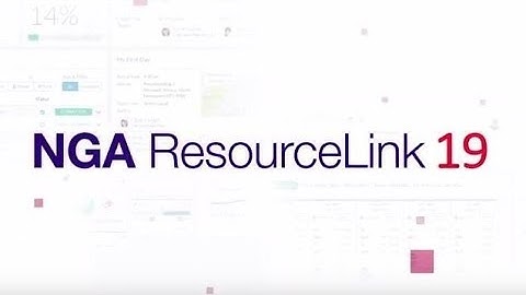 NGA ResourceLink 19 Highlights Video
