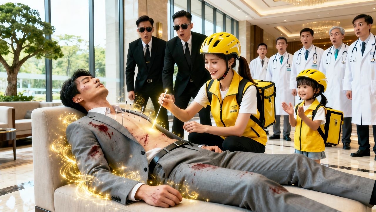 💕عجز 9999 طبيبًا عن إنقاذ الـCEO المحتضر، لكن أمًا وحيدة توصل الطعام أنقذته بإبرة وخطفت قلبه!