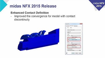 Contact Definition Improvements - midas NFX 2015 explained