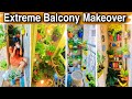 Small Balcony Makeover| *In Budget*| Rental Friendly | Dreamy Colorful | under Rs.2000 | with DIYs |