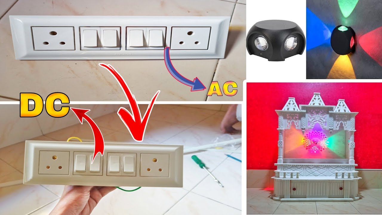 How to make 8 modular 4 roma switch 2 roma socket connection switch ...