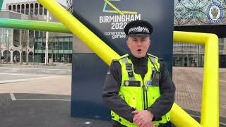 Project Servator at the Birmingham 2022 Commonwealth Games