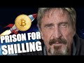 John McAfee Facing Prison for Crypto Pump & Dumps