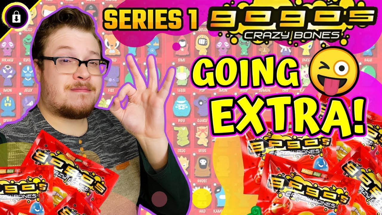 Going Extra For The Win! - GoGos Crazy Bones Series 1 Pack Opening 