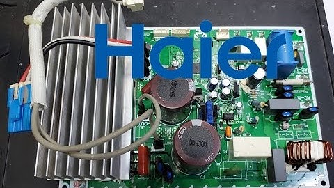 HAIER DC INVERTER AC COMPRESSOR TRIP PROBLEM no error code #384