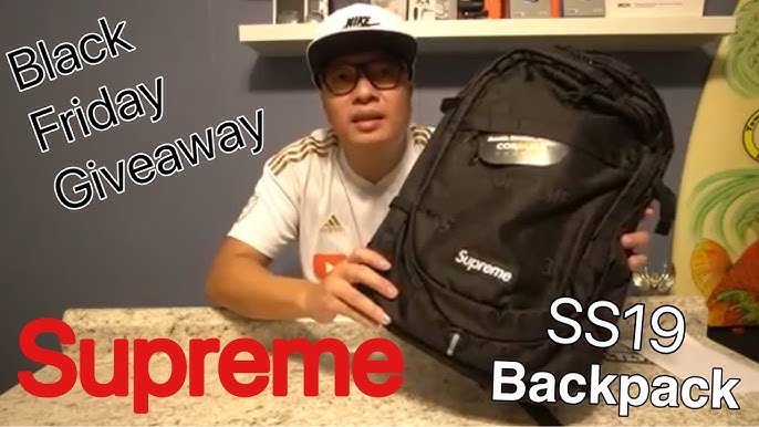 supreme backpack ss19