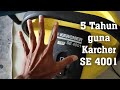 Review Vakum Karcher SE 4001 Selepas 5 Tahun. vakum cuci karpet dan seat kereta