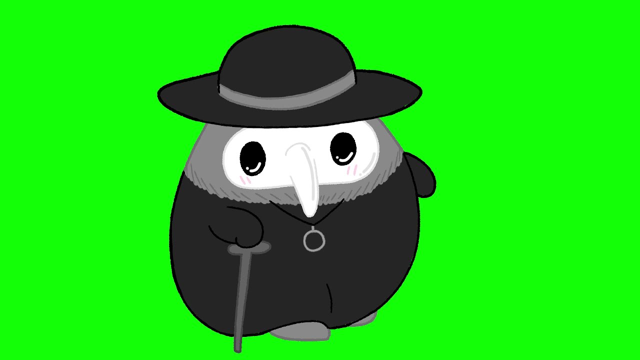 Squishy Plague Doctor/Nurse Walk Animation