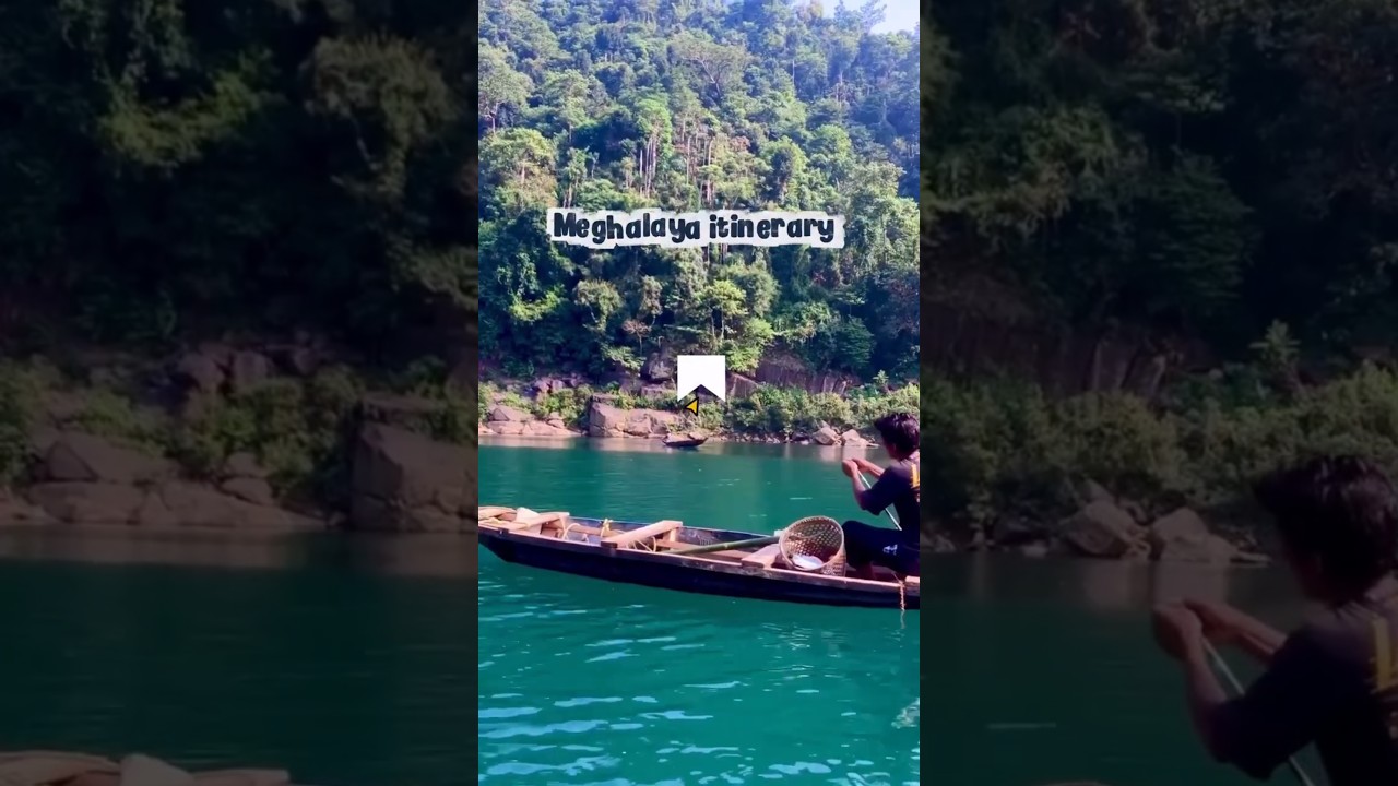 Meghalaya Travel Guide 2026: 4 Days Perfect Itinerary & Budget 🌿 #shortsfeed #meghalaya #northeast