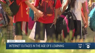 Internet outages in the age of e-learning