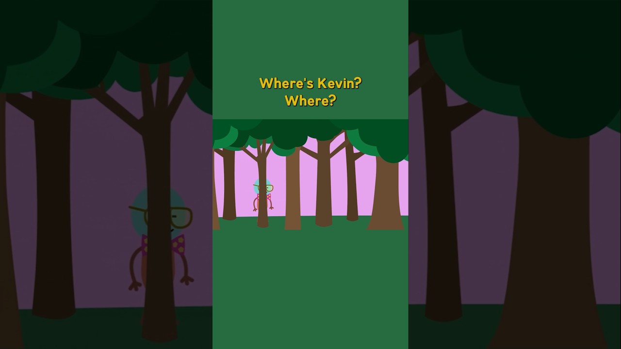 Can You Find Kevin in the Forest? #hiddenobjectchallenge #hiddenKevin #finding