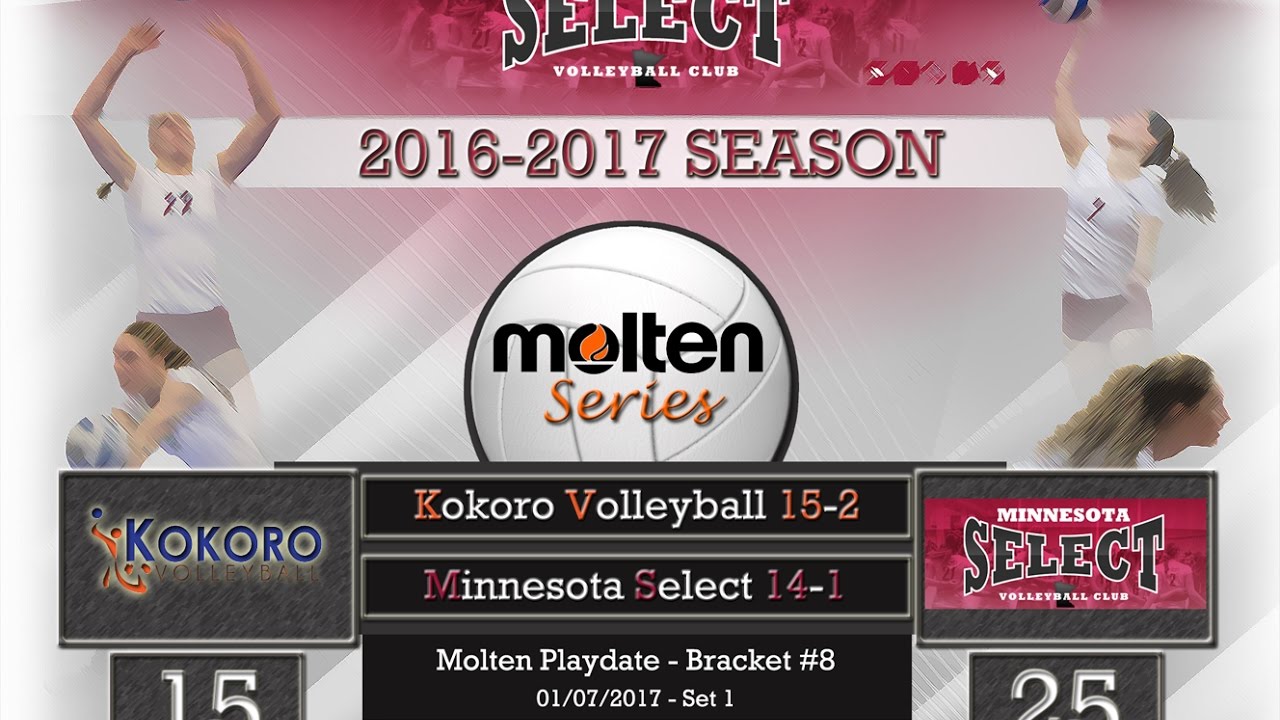 1/7/17 201617 MN Select 141 Volleyball vs Kokoro 152 Set 1 YouTube