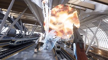 Unreal Engine 4 VR Tech Demo : Bullet Train on HTC Vive