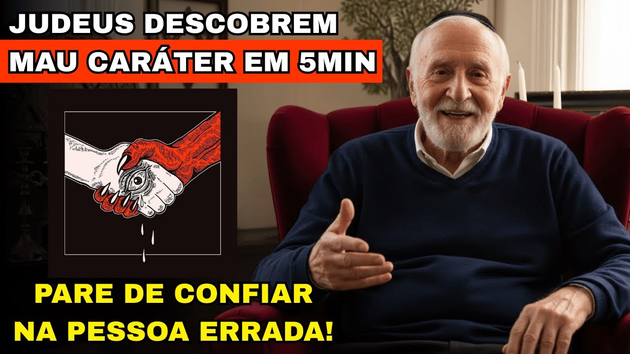 Como JUDEUS Reconhecem O Caráter Real De Alguém Em 5 Minutos — Sabedoria Judaica