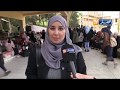 الجزائر قسنطينة طلبة جامعة منتوري في وقفة و إحتجاجية على خلفية مقتل زميل لهم 