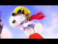 The peanuts movie clip  curse you red baron 2015