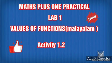 Maths plus one practical (activity 1.2)
