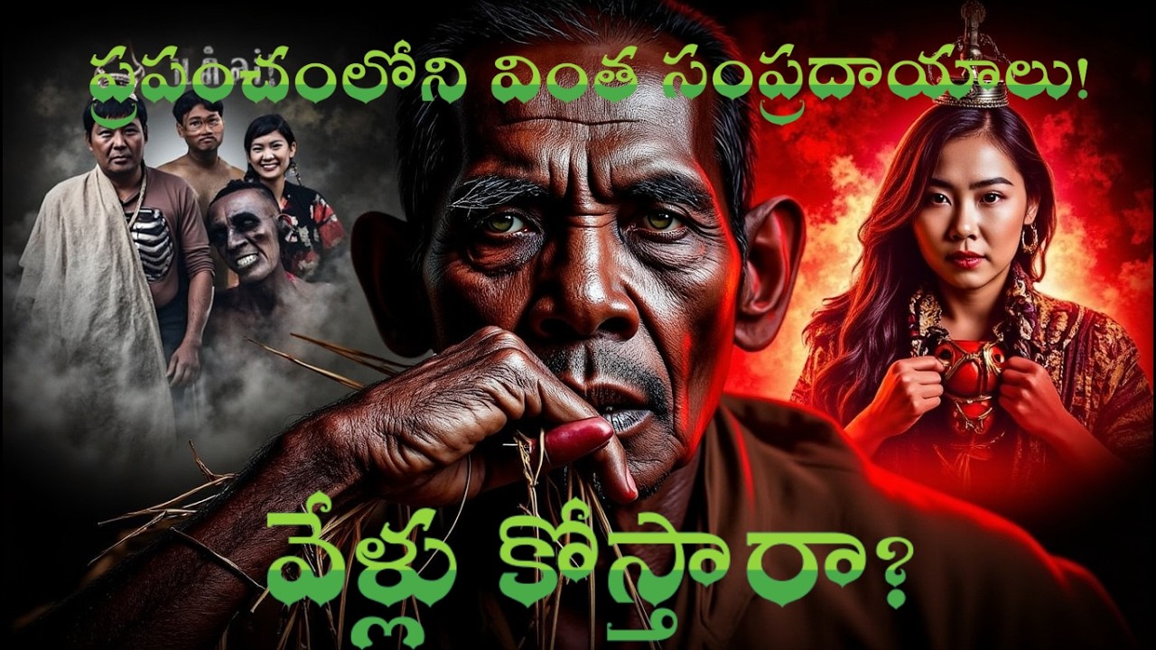 5 Most Shocking Cultural Rituals Around the World! || 