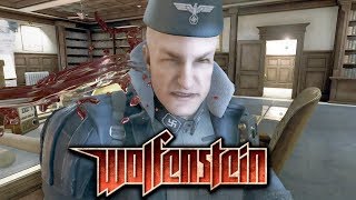 Wolfenstein 2 Stealth Gameplay: The Agent Silent Death