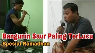 Video Lucu Bangunin Orang Sahur 2021