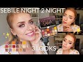 SEBILE x MAKEUP REVOLUTION NIGHT 2 NIGHT: ONE PALETTE THREE LOOKS | SLAVIC CHIC