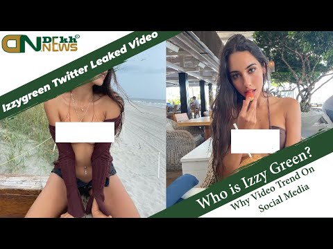 izzy green boat video