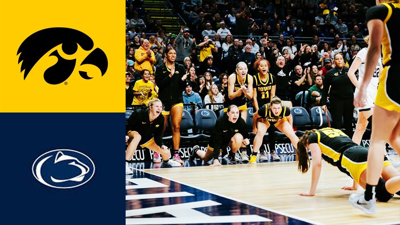 Iowa vs Penn State | 2024 Women's College Basketball