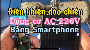 Wifi -Rf Tuya Smart, điều khiển đảo chiều động cơ AC 220v