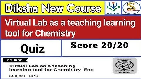 Virtual Lab as a teaching learning tool for Chemistry Quiz Answers |#cbse #ncert