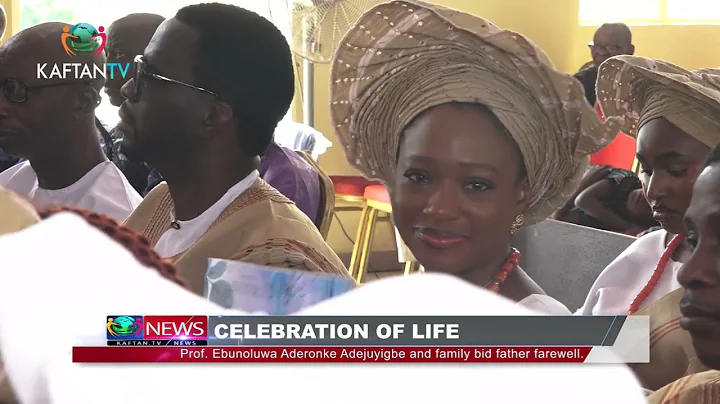 NEWS: Prof.Ebunoluwa Aderonke Adejuyigbe And Family Bid Father Farewell.
