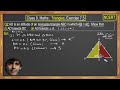 Q2 Ex 7.3, class 9 Math, triangles.