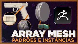 Criando padrões e instancias com o Array Mesh | ZBrush Tutorial #041