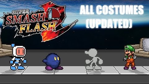 Super Smash Flash 2 Beta 1.2.2 - All Characters + Alternate Costumes & Colors (OUTDATED!)