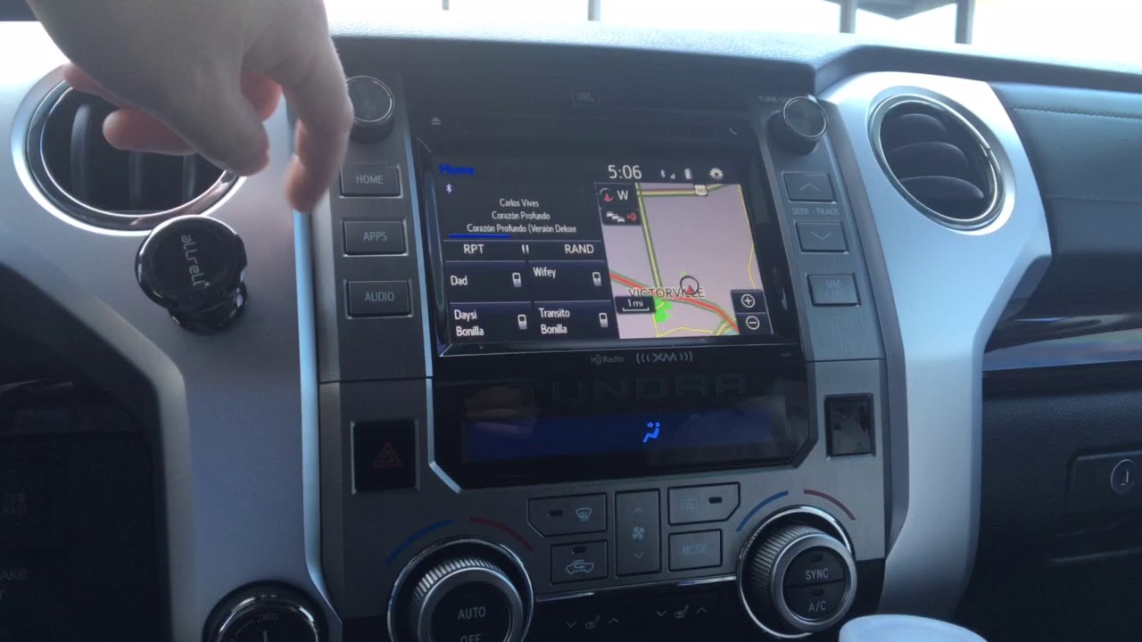 2017 Toyota Tundra Radio Issues - YouTube
