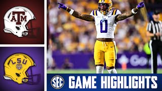 No. 23 Texas A&M Aggies vs. No. 10 LSU Tigers | Game Highlights | 2026 SEC Football