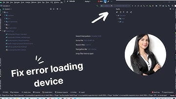 How to fix loading devices not working in android studio