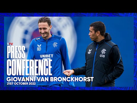 PRESS CONFERENCE | Giovanni van Bronckhorst | 21 Oct 2022