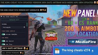 THE KING CHEAT V275 Updated Mod Menu ☠️ | Aim lock + Speed Hack🧿 | Free Fire New Hack 🔗 *No Password screenshot 5