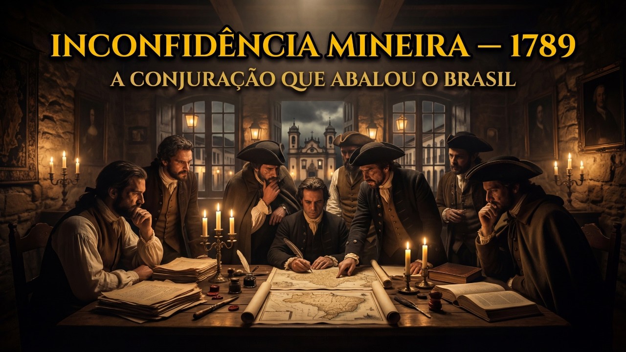 A Inconfidência Mineira de 1789 (Reconstrução por IA)
