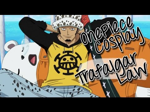 One Piece Cosplay Diy Trafalgar Law Shirt Youtube - roblox one piece shirt