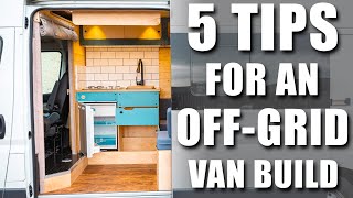 How to build an OFF-GRID ADVENTURE van 🚐 | Q+A with the Experts 👨‍🔧