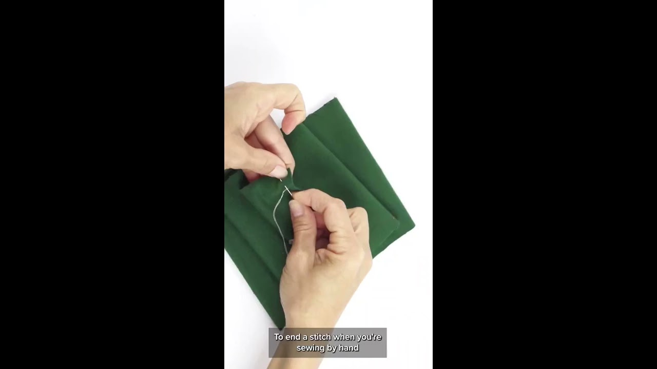 How To End A Stitch Shorts