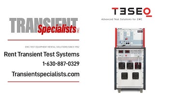 Teseq NSG 5500 & PA 5840 Overview - Automotive Transient Test System Guide