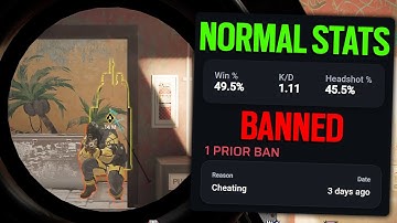 THIS LEGIT PLAYER GOT BANNED FOR CHEATING