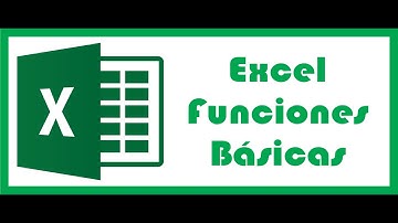 COMO usar Funciones Básicas de EXCEL, suma, promedio, max, min, etc.