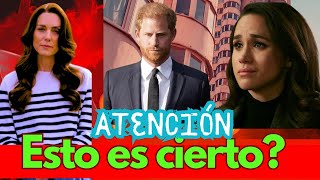 Kate Middleton dónde anda? Meghan Markle y Harry se van de nuevo